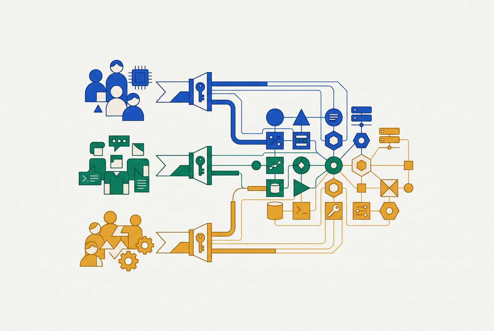 Cover illustration for “Team-Scoped Tool Access Policies in Enterprise MCP Deployments”