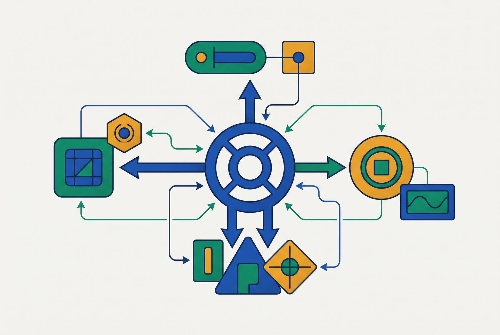 Cover illustration for “MCP Architecture Components and Data Flow”