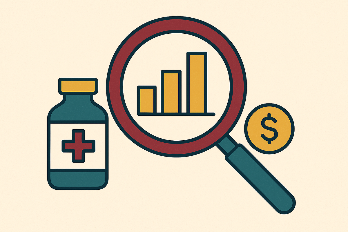 Cover illustration for “Infliximab Biosimilar Reimbursement Benchmark Analysis”