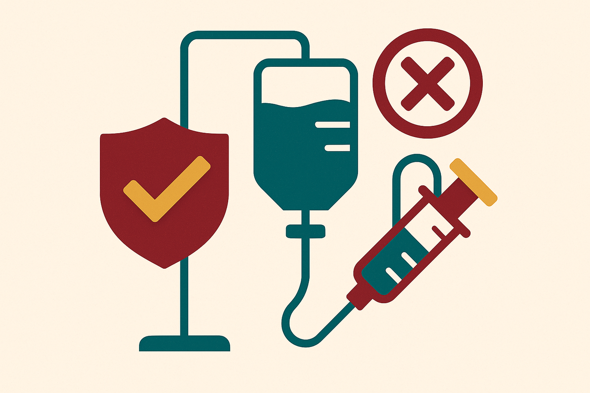 Cover illustration for “340B Duplicate Discount Prevention in Infusion Billing”