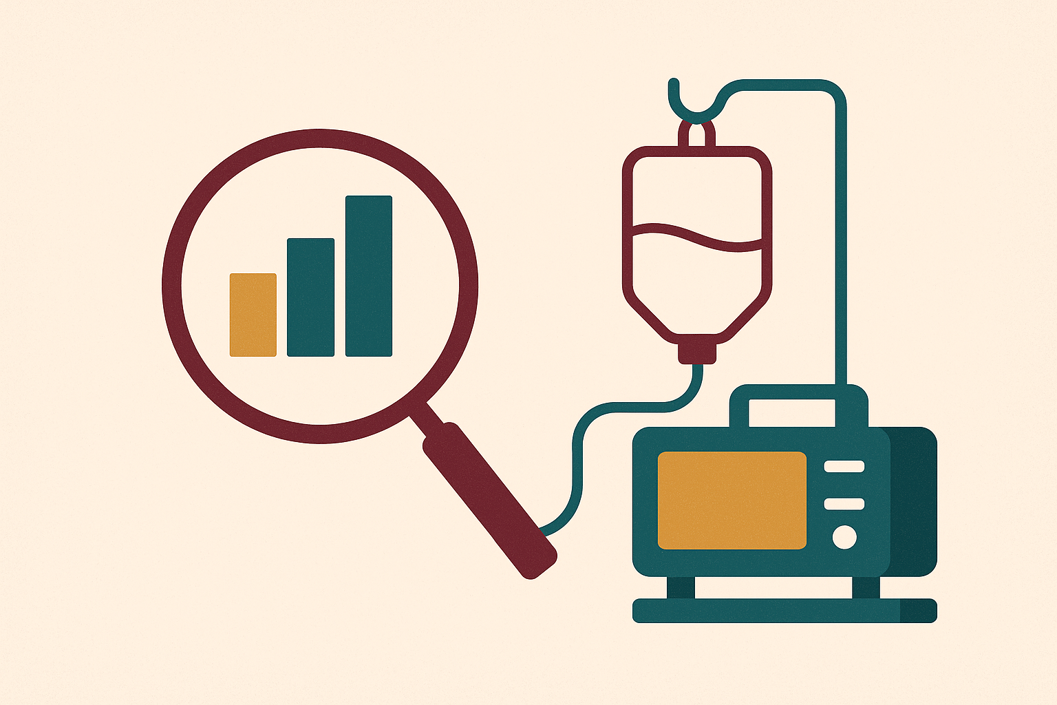 Cover illustration for “Revenue per Infusion Benchmarks for Independent Infusion Groups”