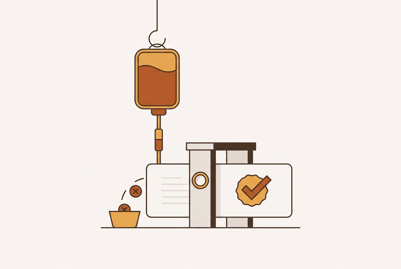 Cover illustration for “Pre-Submission Claim Edits That Prevent Infusion Denials”