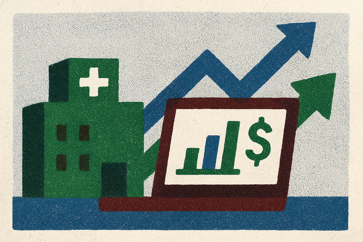 Cover illustration for “Business Plan Financial Model for a New Infusion Center”