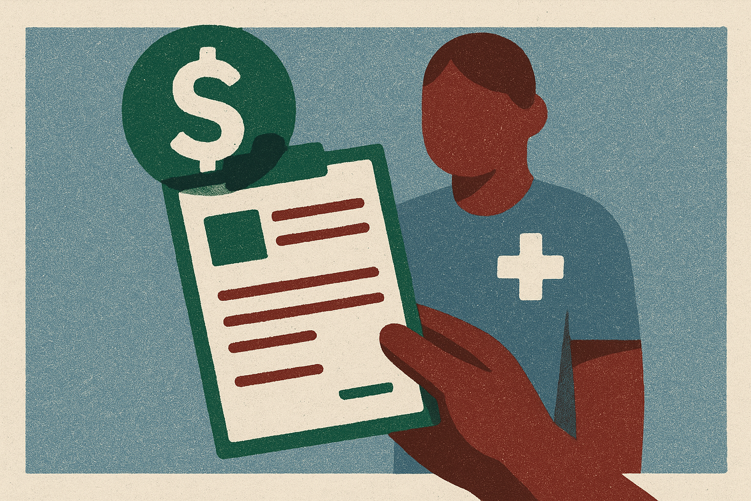 Cover illustration for “Patient Financial Experience and Collections Trends”