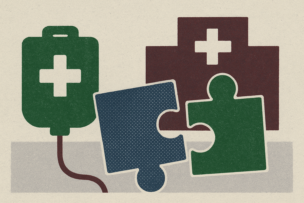 Cover illustration for “Infusion Pharmacy RCM Mergers and Acquisitions Considerations”