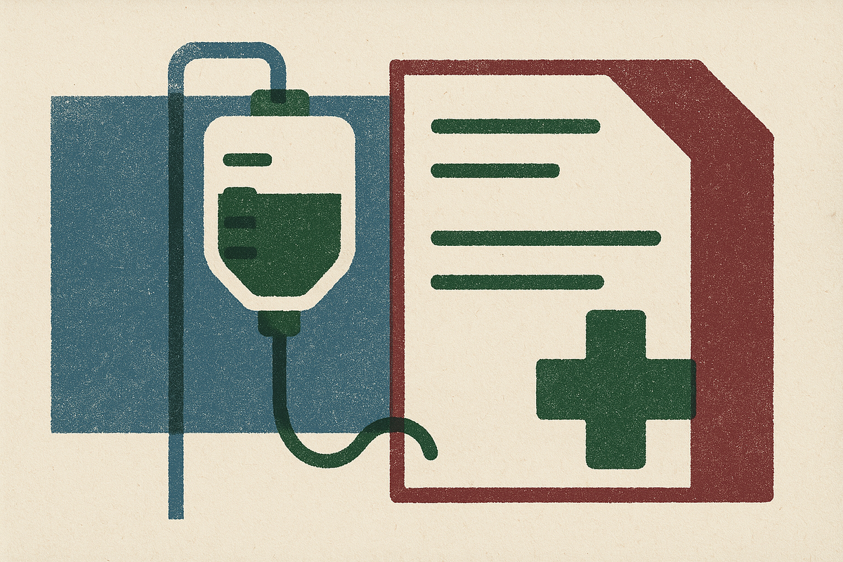 Cover illustration for “Medical Necessity Documentation for Infusion Reimbursement”