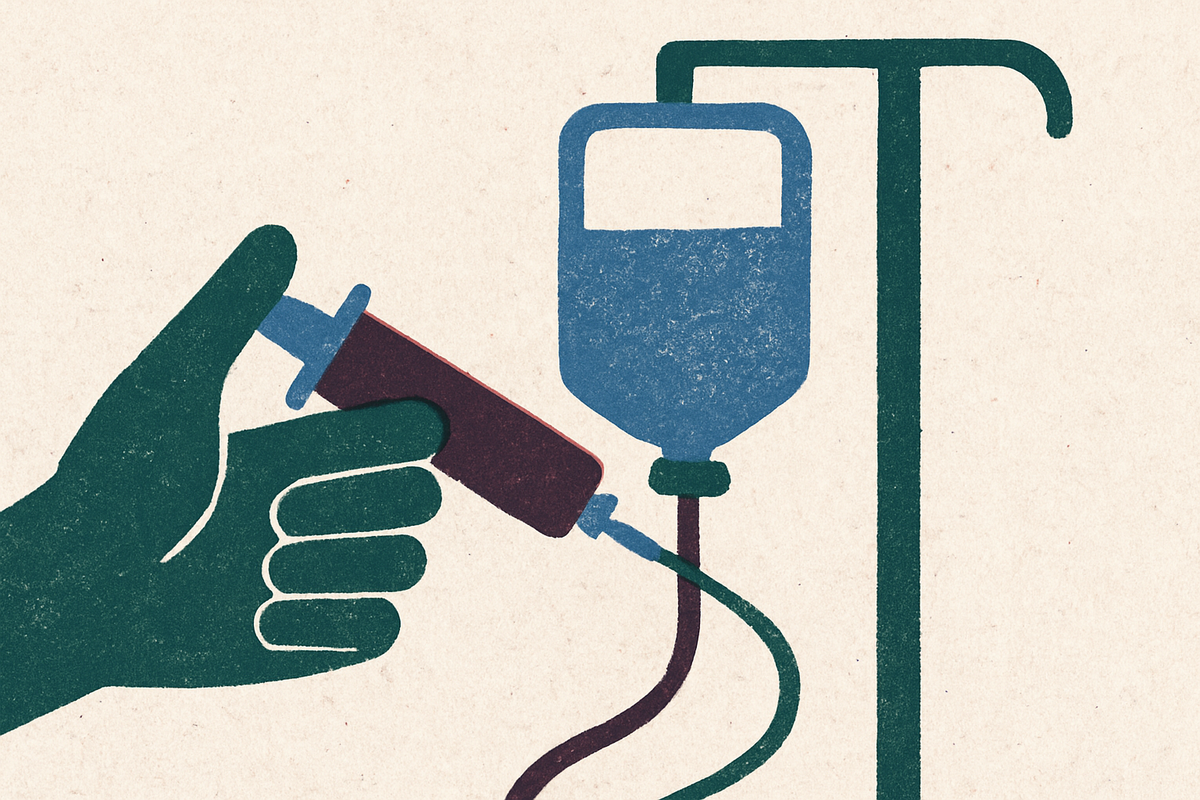 Cover illustration for “CPT 96374 IV Push Reimbursement Rules and Payer Edits”