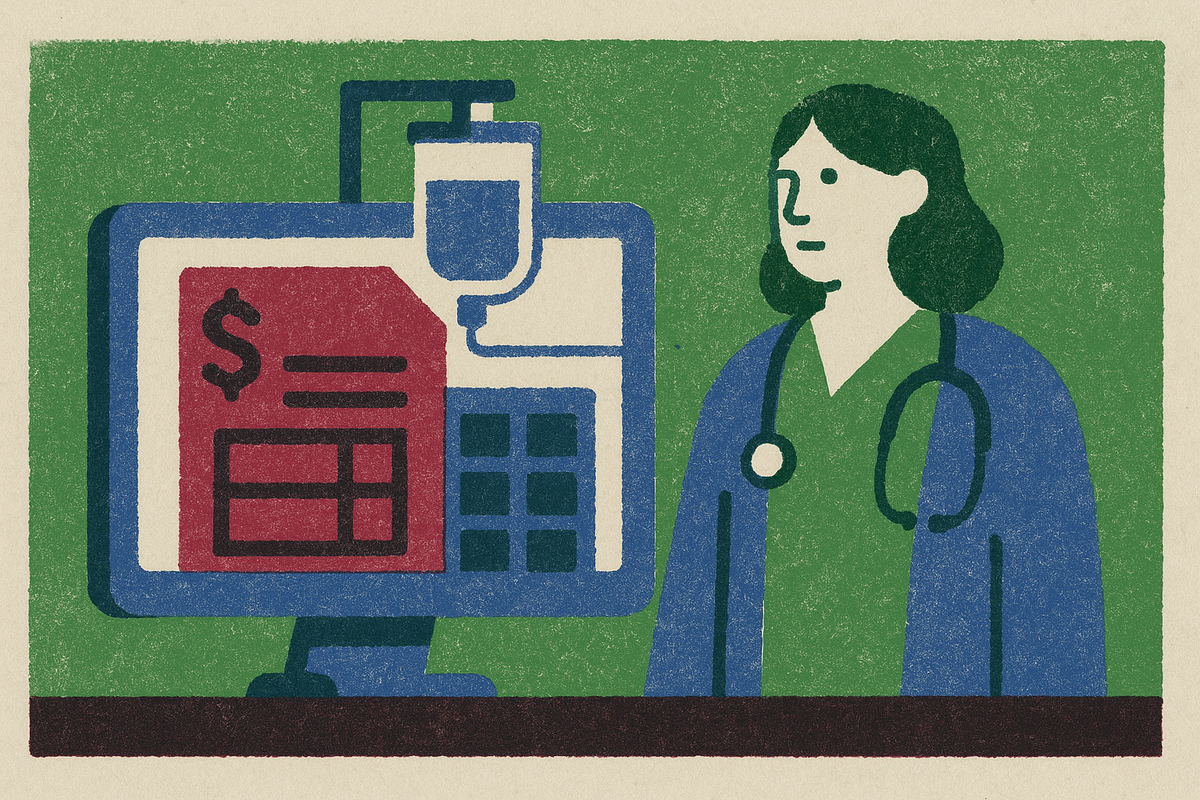 Cover illustration for “How to Vet an RCM Vendor for Combined Infusion Billing Software and Specialist Support”