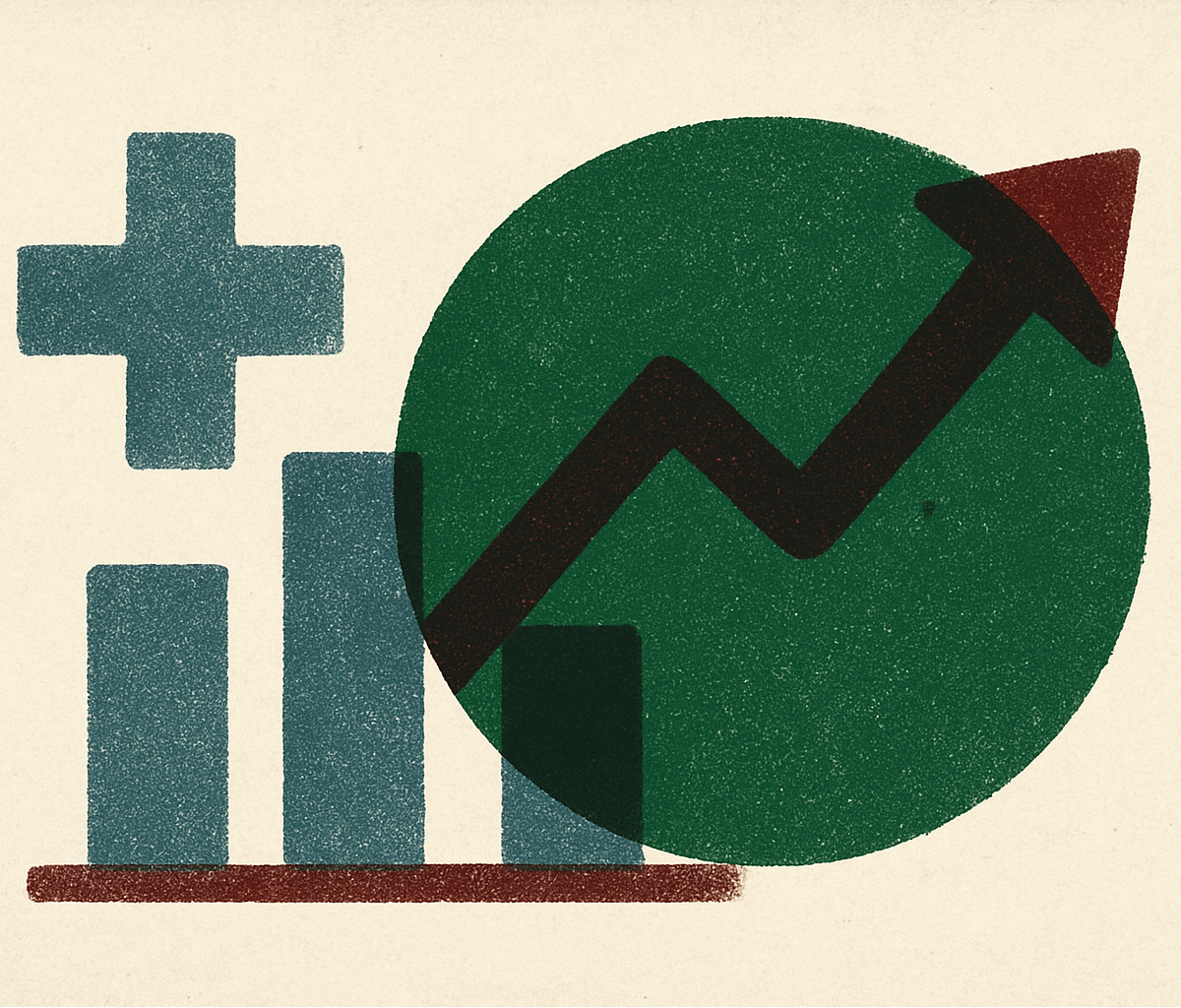 Cover illustration for “Key RCM Performance Metrics Healthcare CFOs Track”