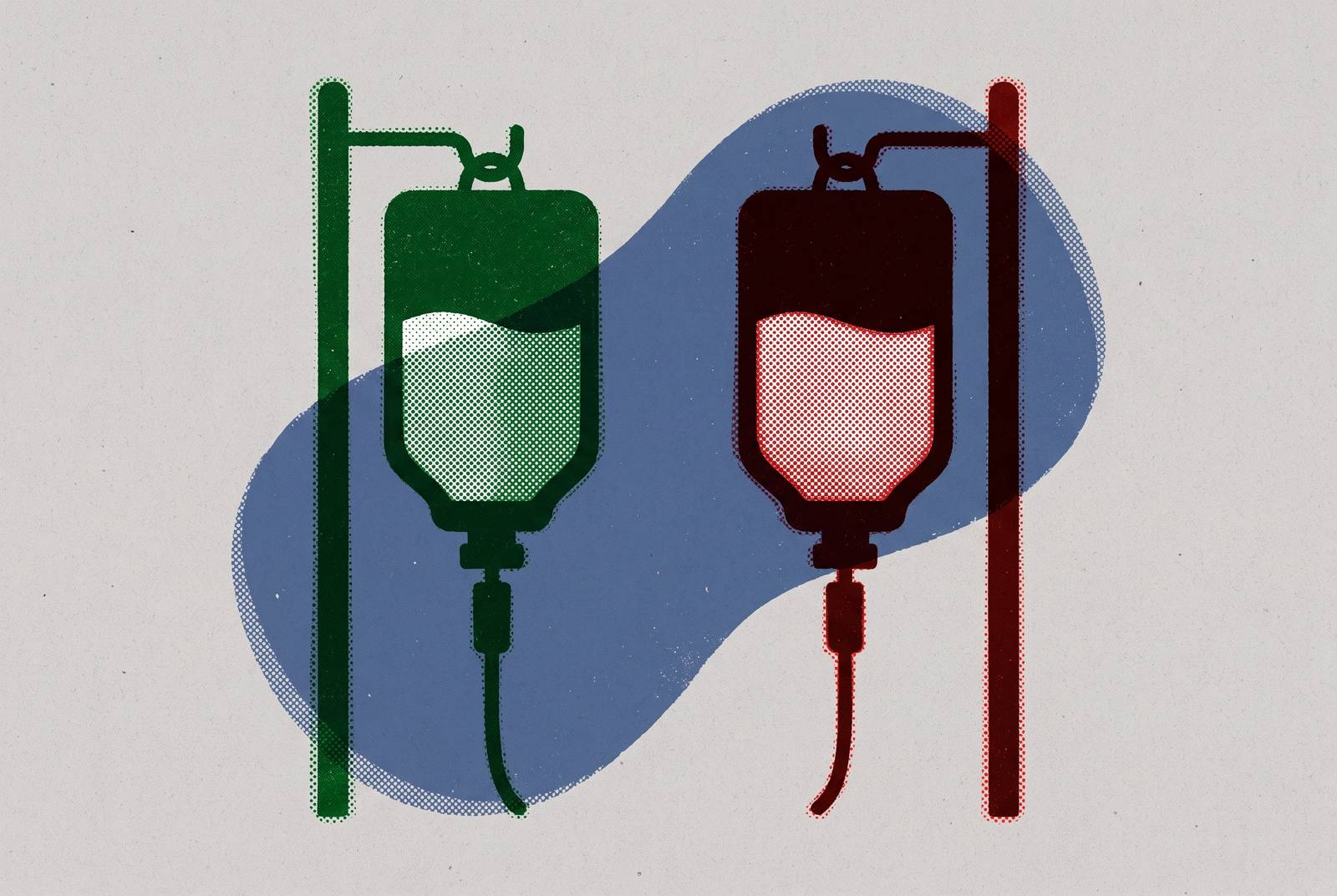 Cover illustration for “White Bagging vs Brown Bagging in Infusion Therapy”