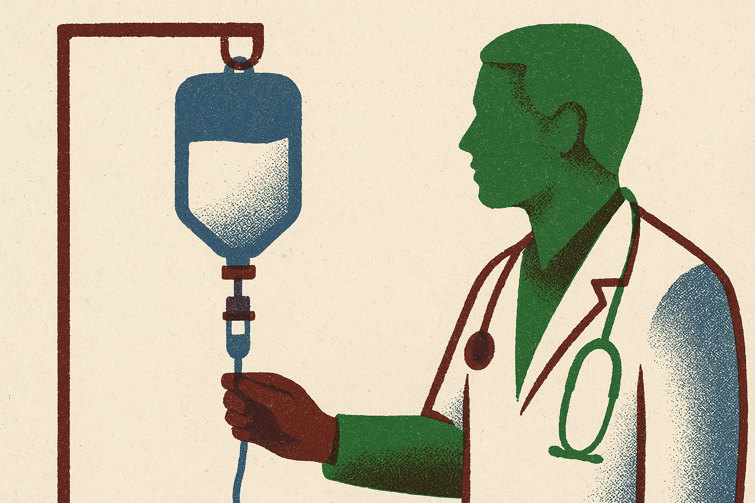 Cover illustration for “Buy-and-Bill Model Explained for Infusion Providers”