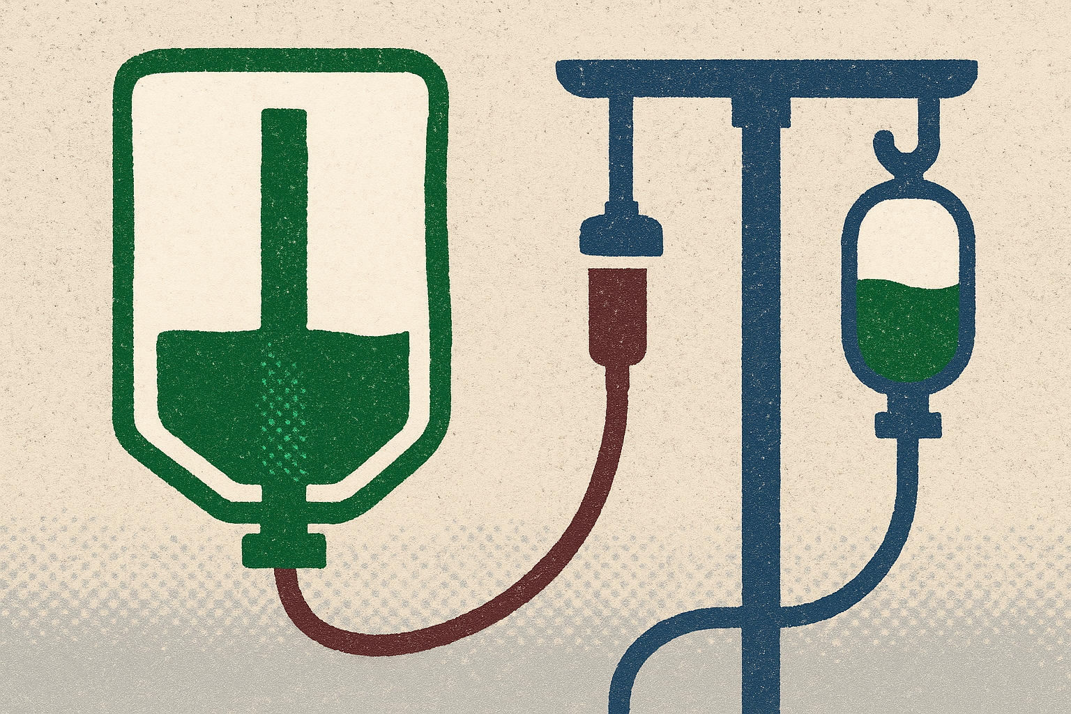 Cover illustration for “White Bagging Pharmacy Impact on Infusion Billing”