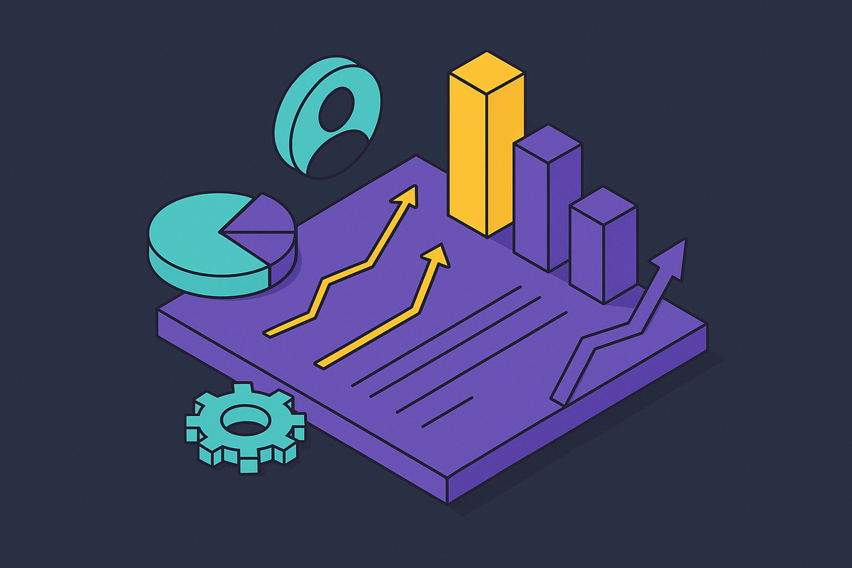 Cover illustration for “Customer Retention Metrics That Predict Revenue Outcomes”