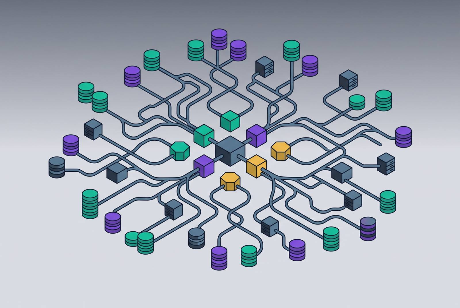Cover illustration for “AI Data Sprawl in Multi-Agent Systems”