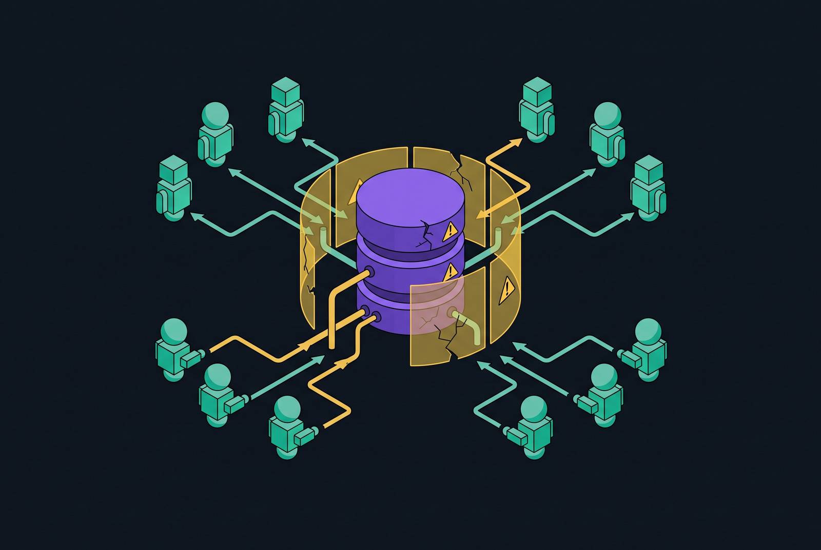 Cover illustration for “Production Database Risks From AI Agent Queries”