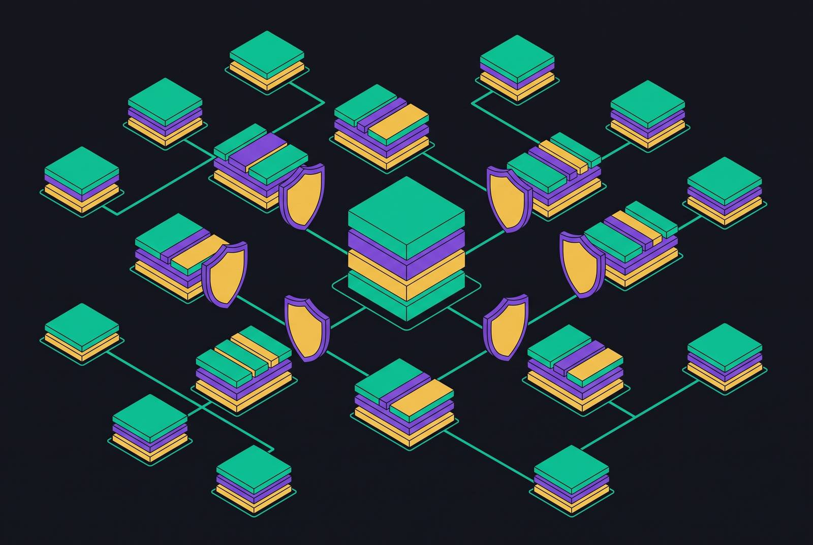 Cover illustration for “Row-Level Security Design for Multi-Tenant Analytics in Supabase”