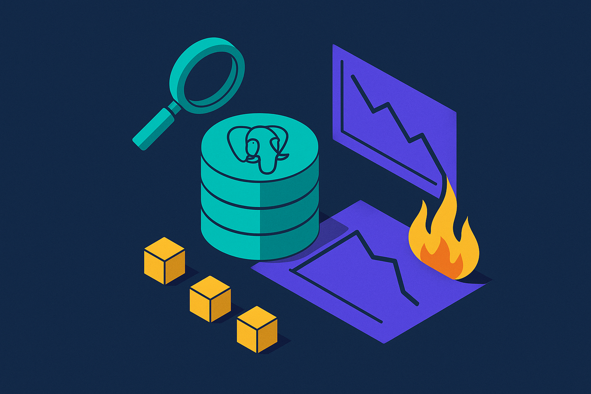 Cover illustration for “Analytical Query Patterns That Destroy Postgres Performance”