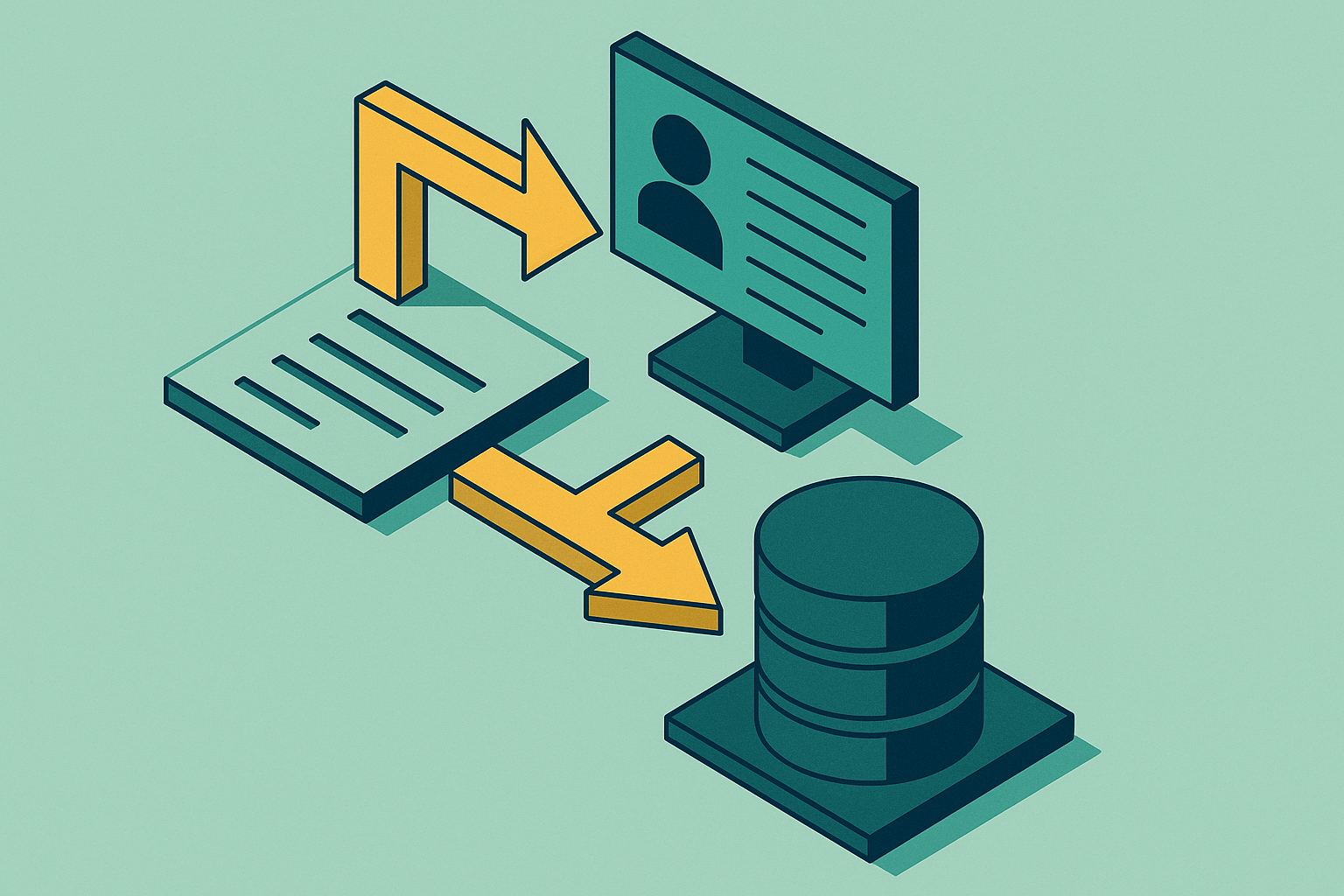 Cover illustration for “Prompt Injection via Database Content in Agentic Pipelines”
