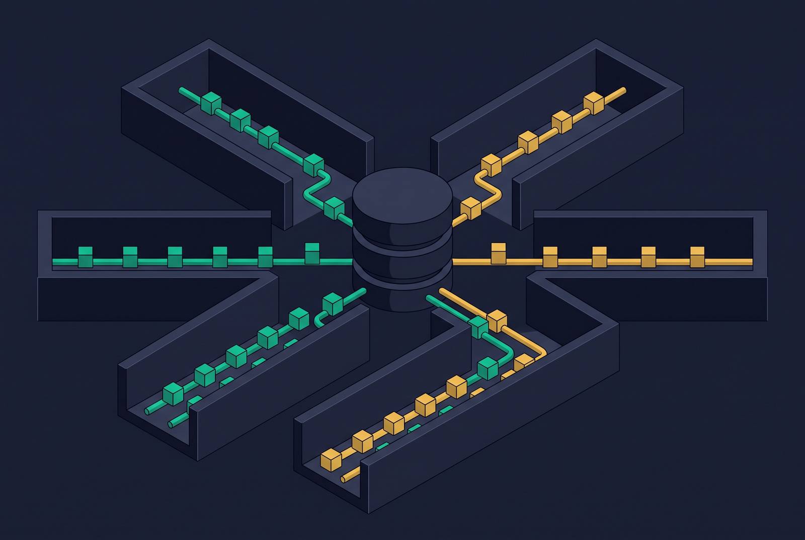 Cover illustration for “Analytical Query Isolation Patterns for Supabase Projects”