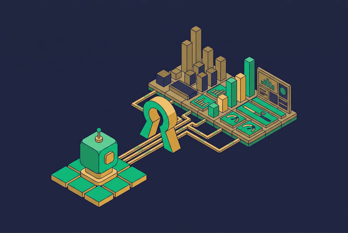 Cover illustration for “Scoping Agent Permissions to Pre-Modeled Metrics”