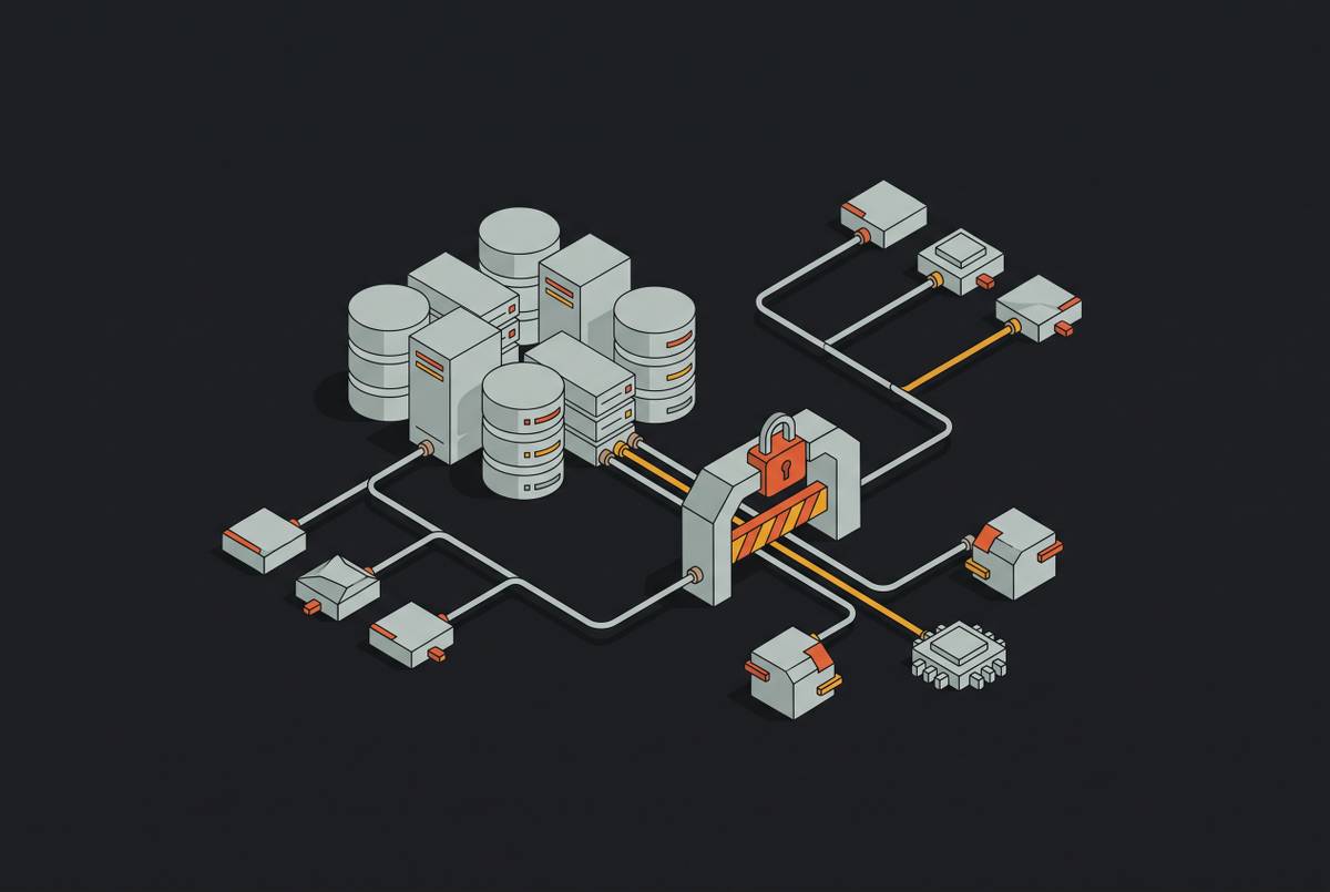 Cover illustration for “Production Database Access Risks for AI Agents”