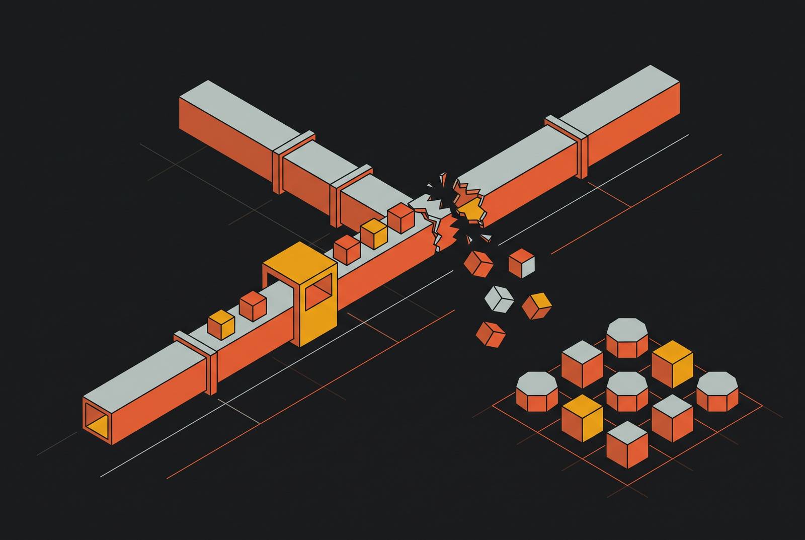 Cover illustration for “Why ETL Pipelines Fail Agentic Workloads”