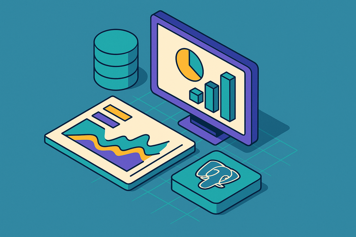 Cover illustration for “SaaS Revenue Metrics Every Founder Must Track in Postgres”