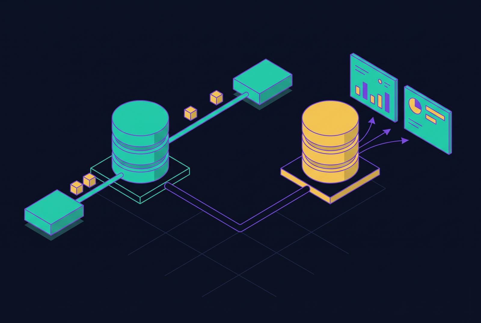Cover illustration for “Separating Read Workloads From Transactional Postgres Without a Warehouse”