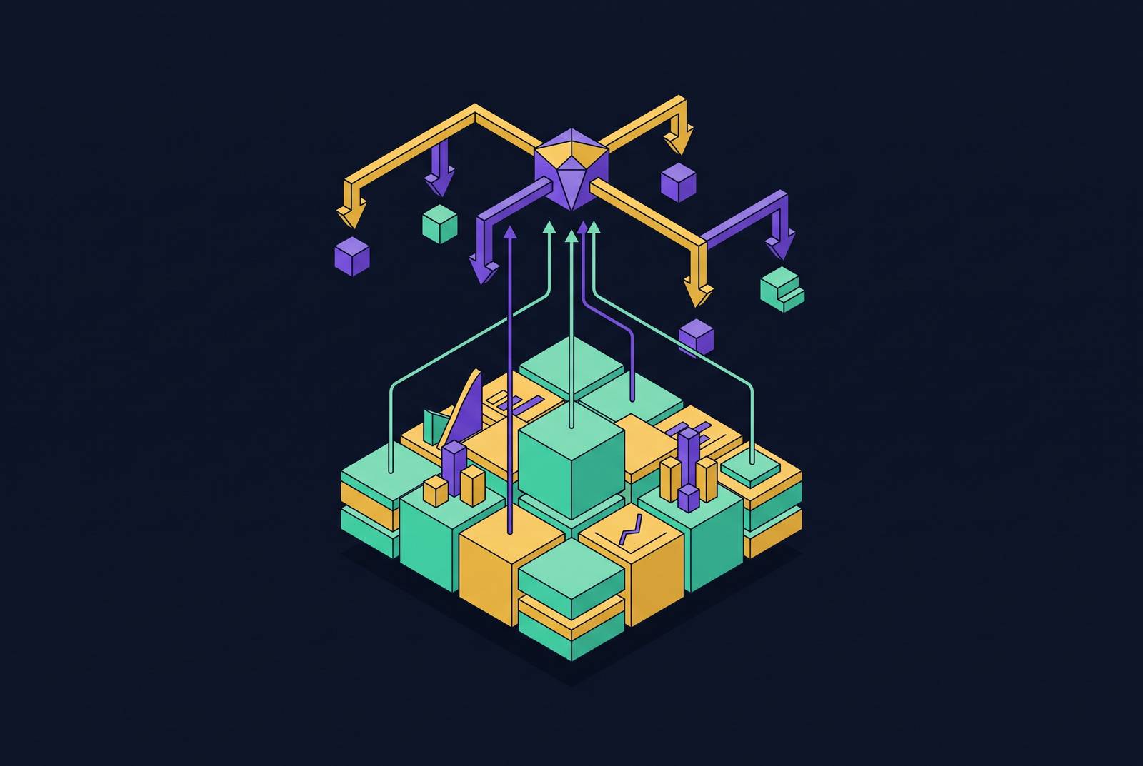 Cover illustration for “Context-Aware Agent Responses Grounded in Pre-Modeled Metrics”