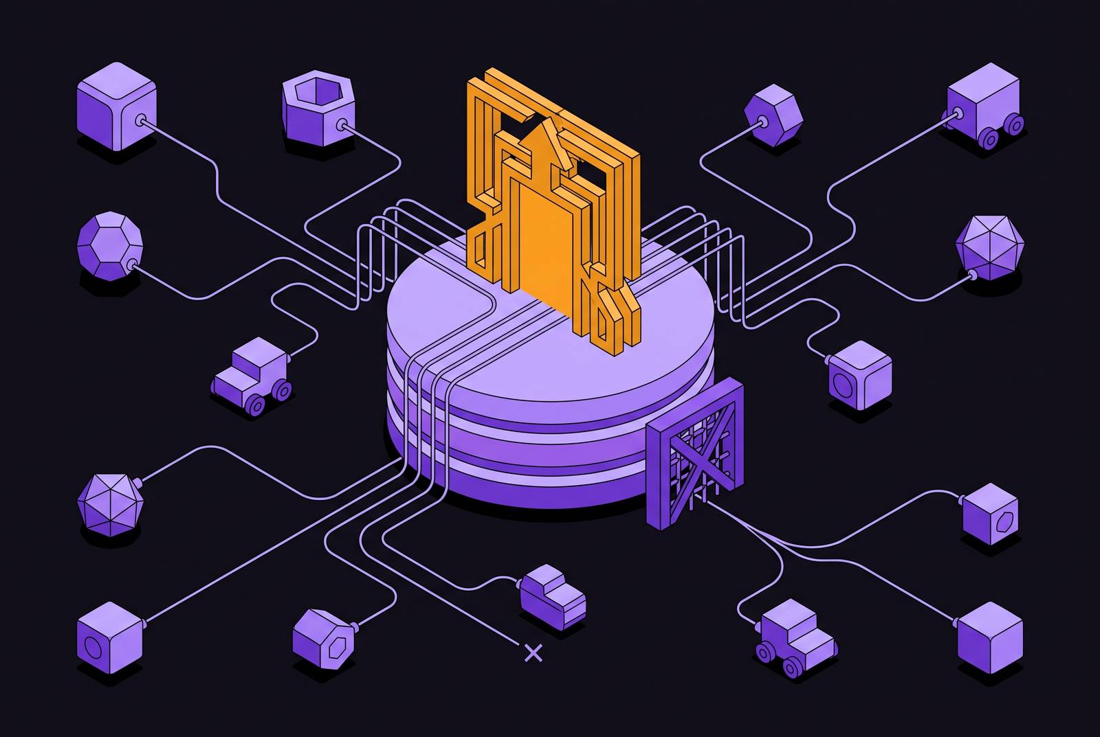 Cover illustration for “Read-Only Data Access Patterns for Autonomous AI Agents”