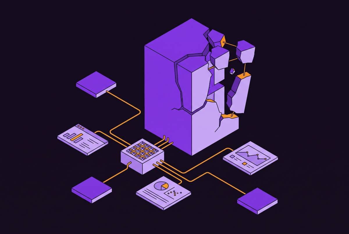Cover illustration for “Headless Analytics and the Case Against Monolithic BI Tools”
