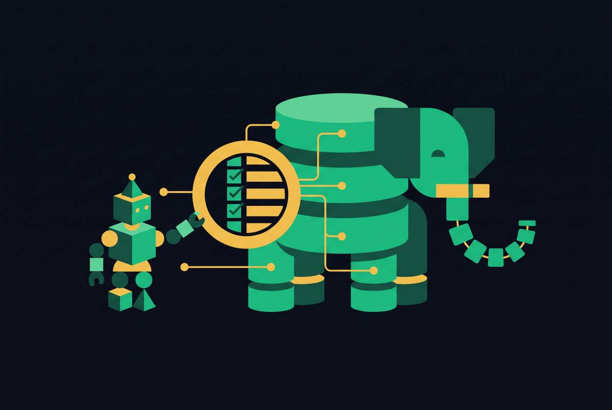 Cover illustration for “Auditing and Logging AI Agent Data Access in Postgres”