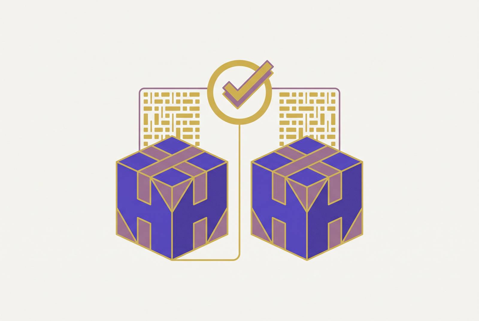 Cover illustration for “Reproducible Build Verification as a Provenance Control”