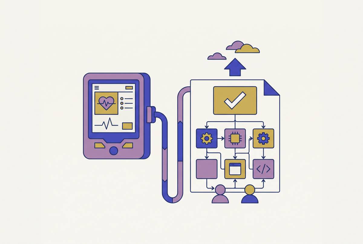 Cover illustration for “SBOM Submission Requirements Under FDA Medical Device Guidance”