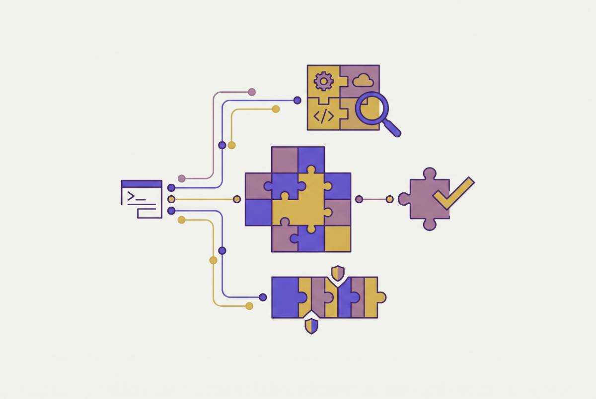 Cover illustration for “Third-Party Component Provenance in Software Acquisition Due Diligence”