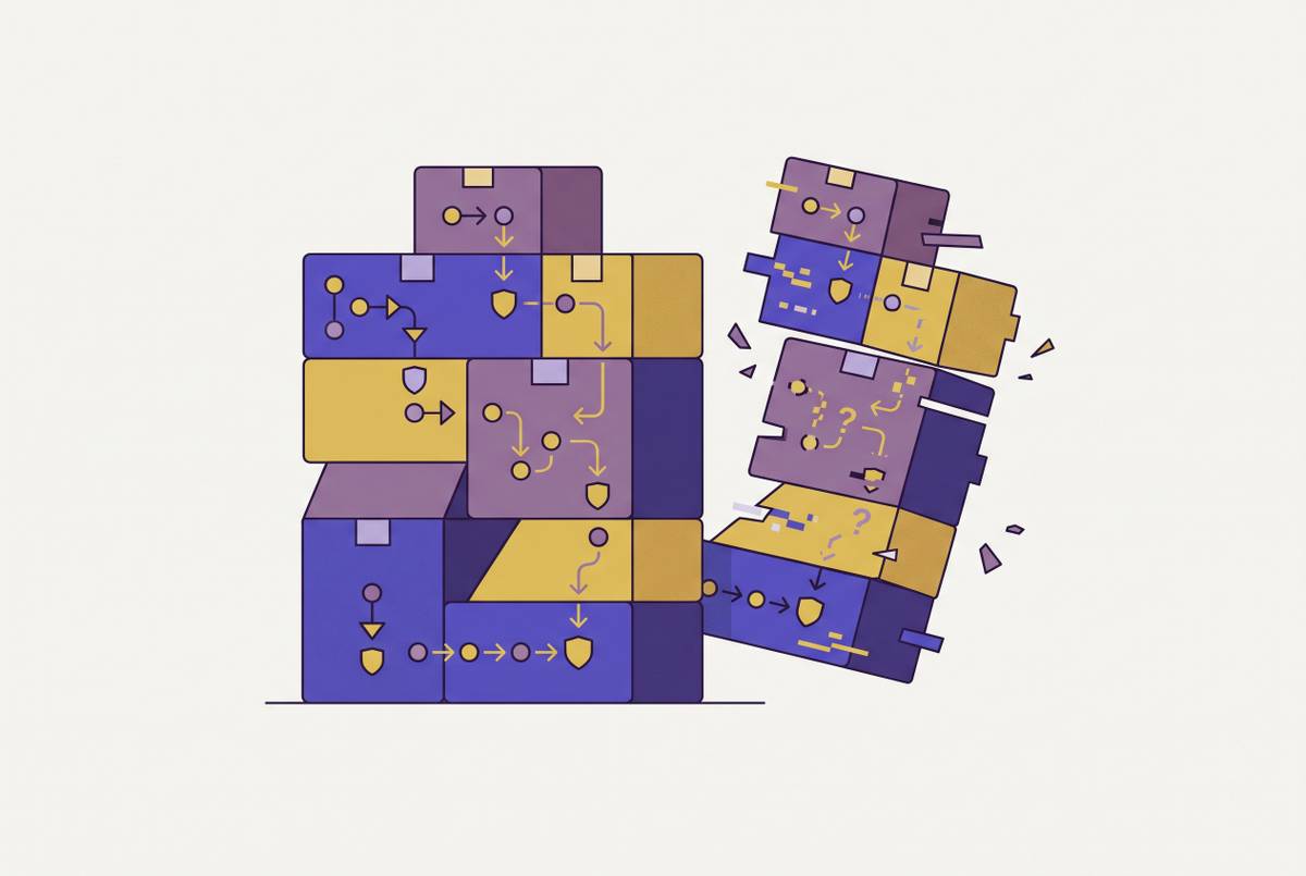 Cover illustration for “Build Environment Provenance and Environment Drift Risk”