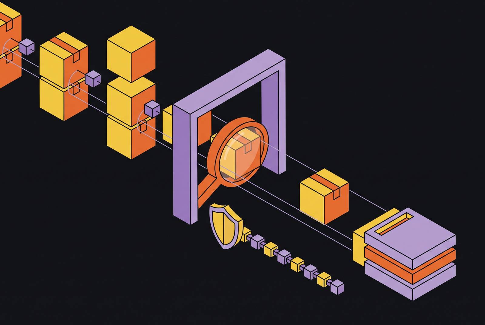 Cover illustration for “Verifying Upstream Nixpkgs Derivation Provenance Before Consuming It”