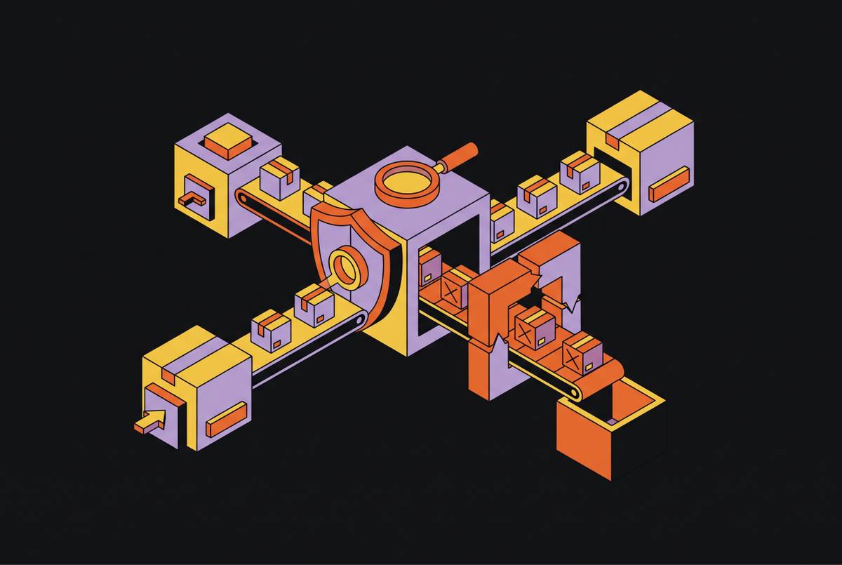Cover illustration for “Integrating Nix CVE Scanning Into CI Release Gates”
