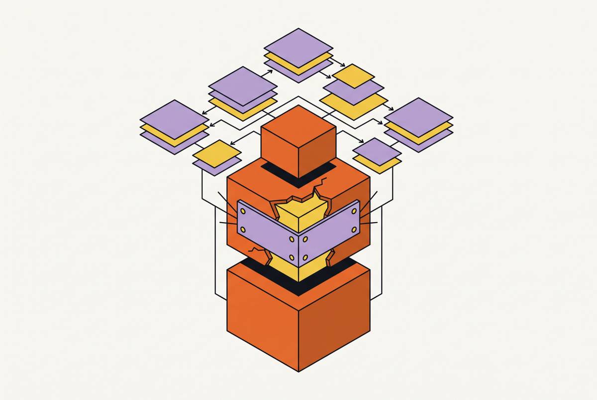 Cover illustration for “Patching Vulnerable Derivations With Nix Overlays”