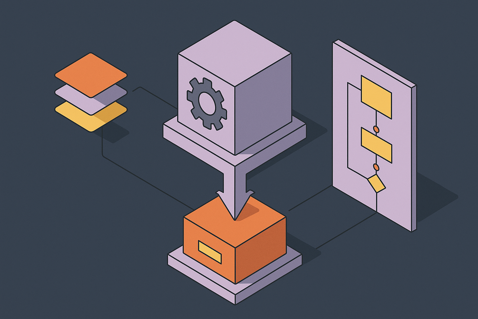 Cover illustration for “Nix Derivation Hash Inputs and Build Traceability”