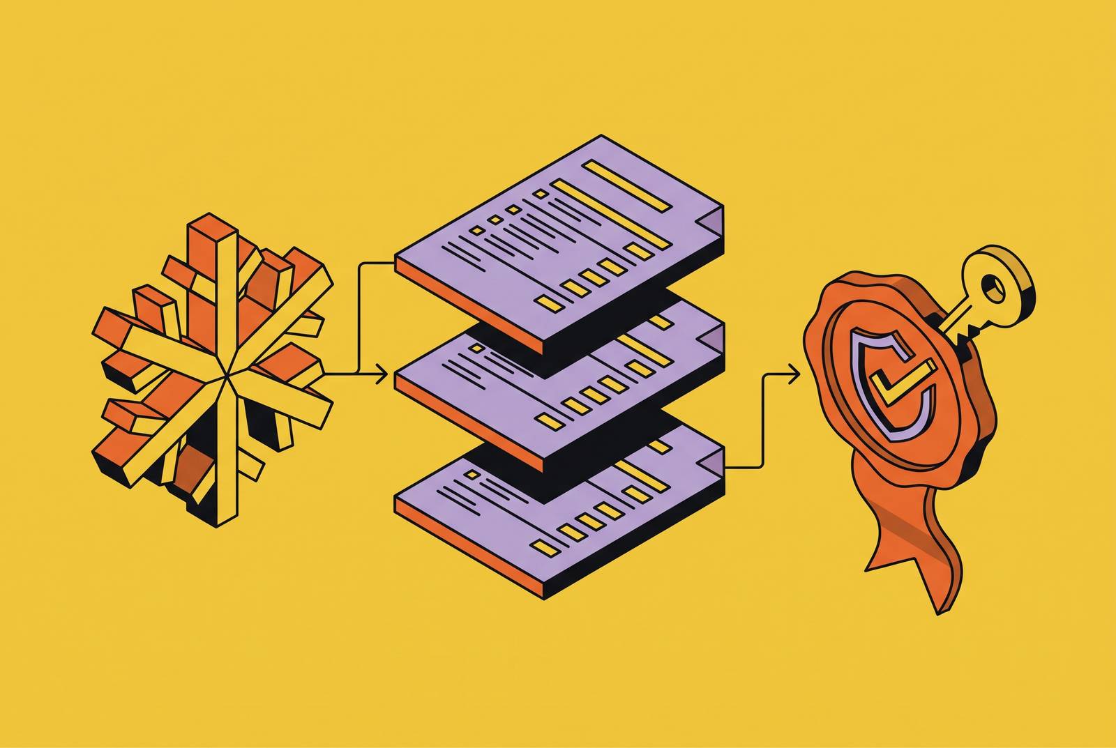 Cover illustration for “Signing Nix-Generated SBOMs With Sigstore Cosign”