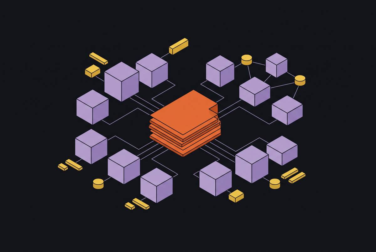 Cover illustration for “SPDX Document Structure for Nix-Built Packages”