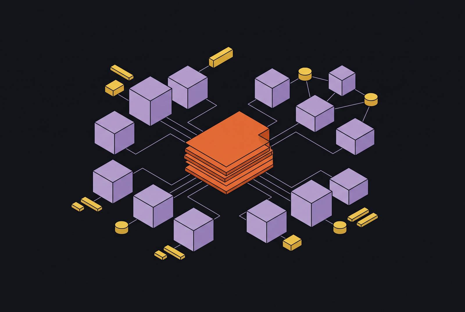 Cover illustration for “SPDX Document Structure for Nix-Built Packages”