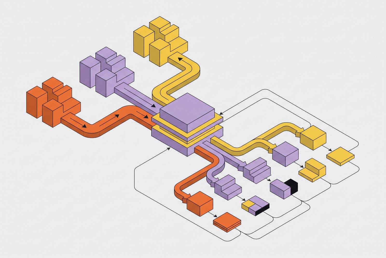 Cover illustration for “Nix Derivation Hash Inputs and Build Traceability”