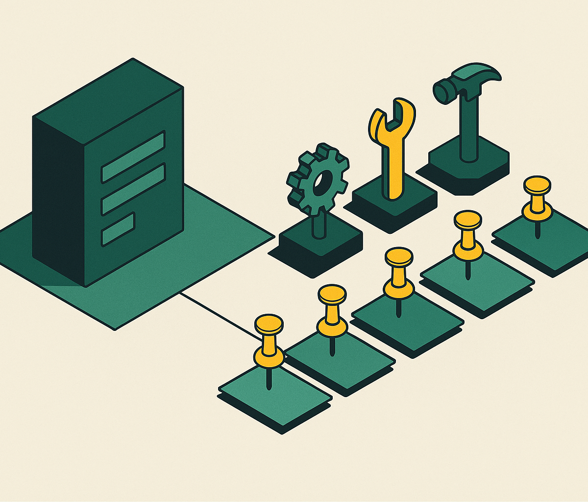 Cover illustration for “Pinning Toolchain Versions Across a Monorepo”