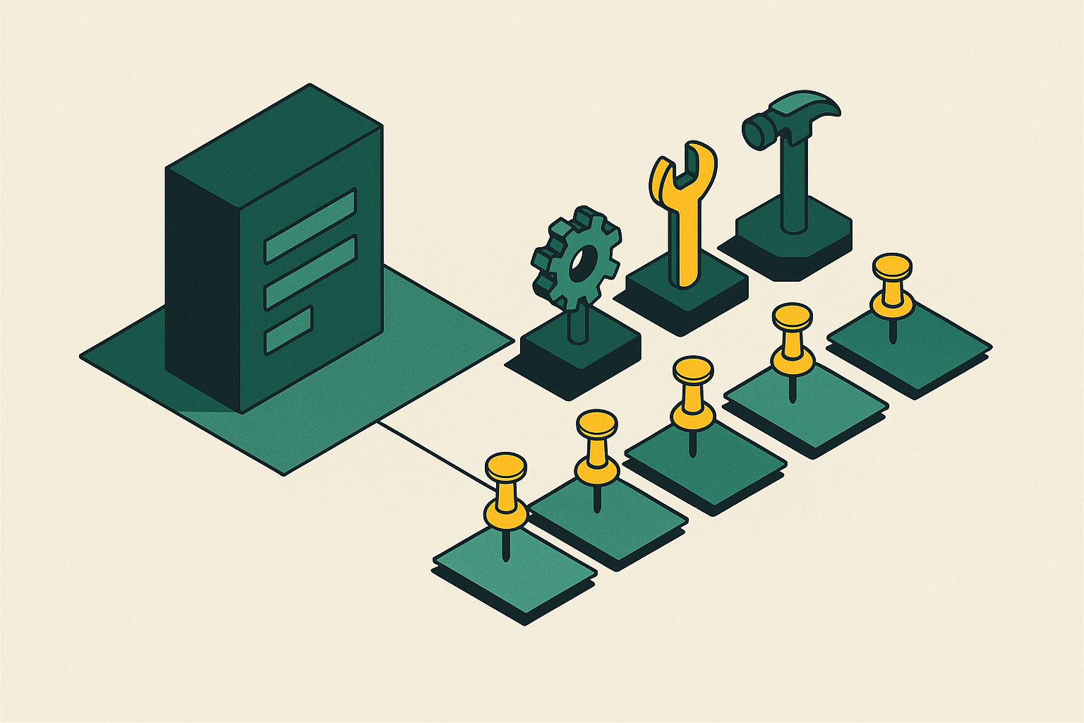 Cover illustration for “Pinning Toolchain Versions Across a Monorepo”