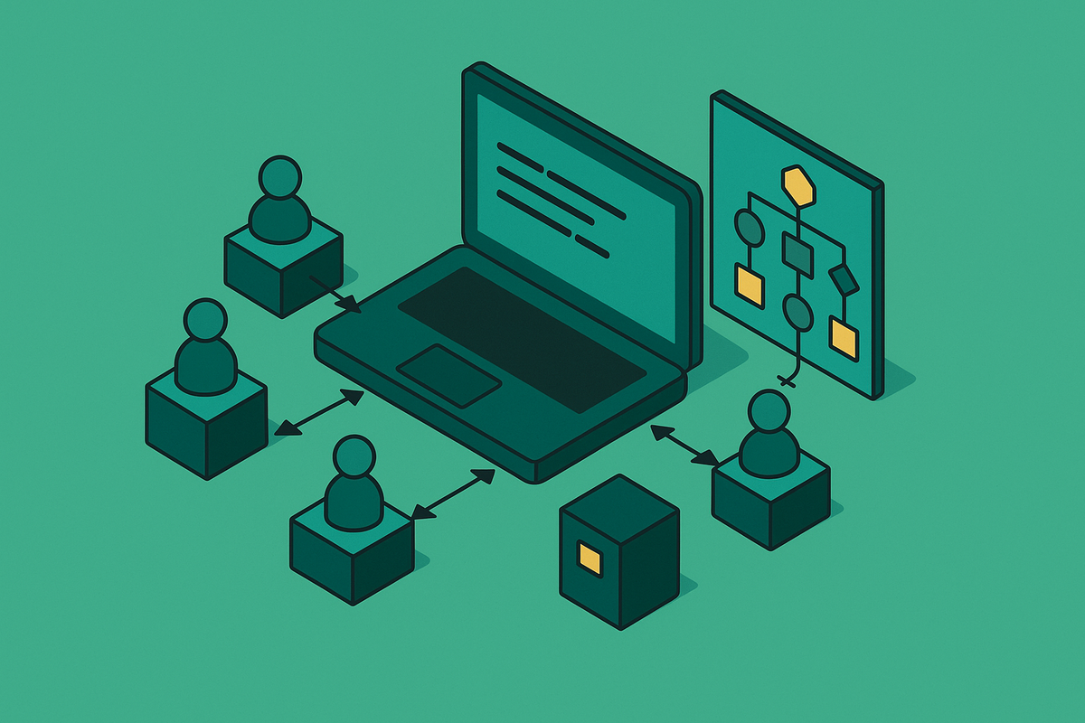 Cover illustration for “Multi-Agent Workflow Orchestration in Local Development”
