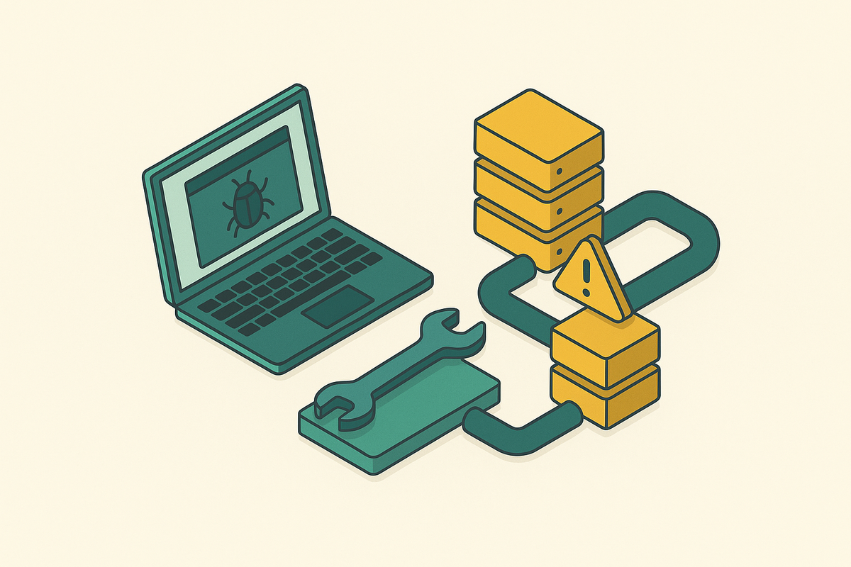 Cover illustration for “Eliminating Works-on-My-Machine Failures in CI Pipelines”