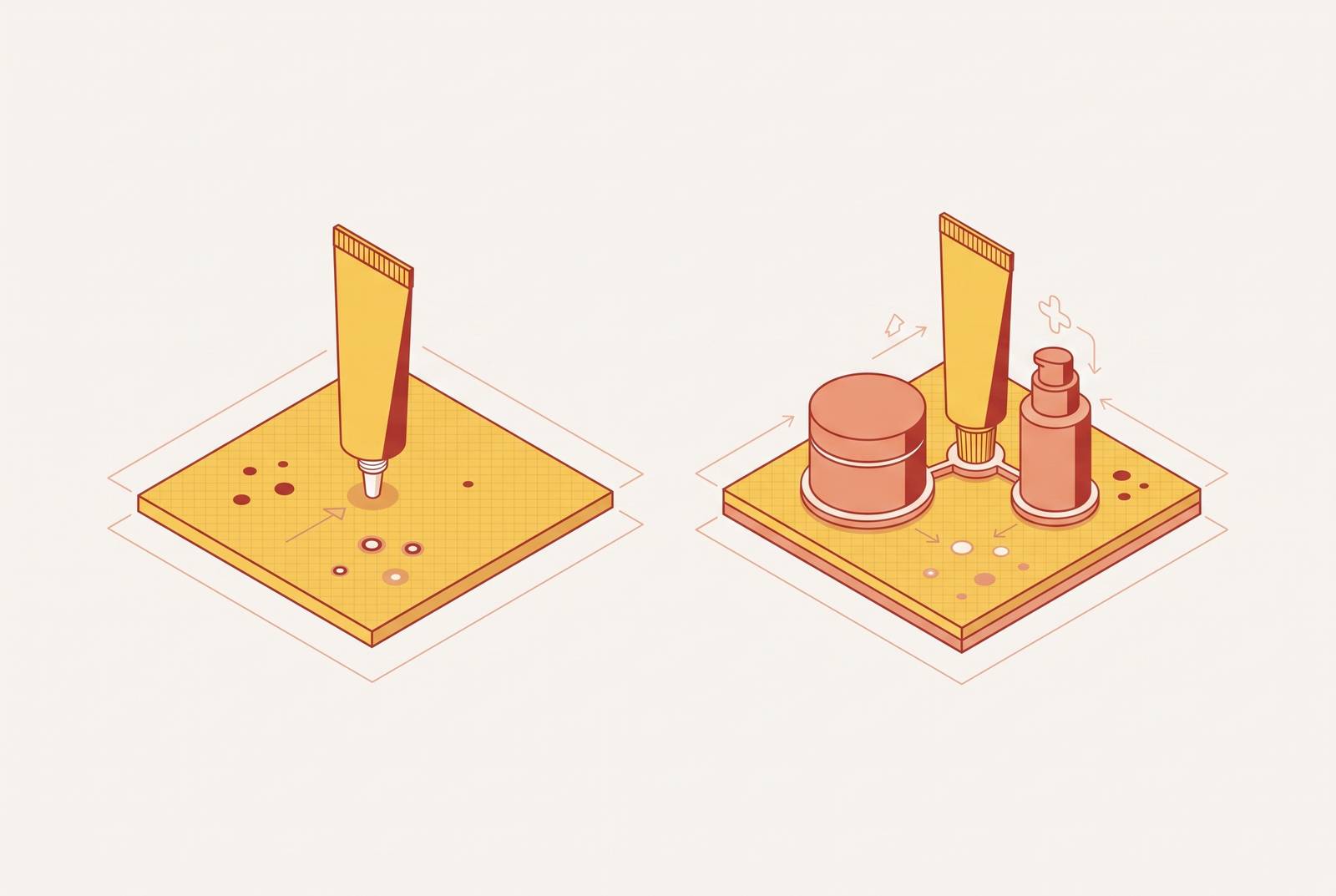 Cover illustration for “Clindamycin Topical Use for Acne Alone vs Combined”
