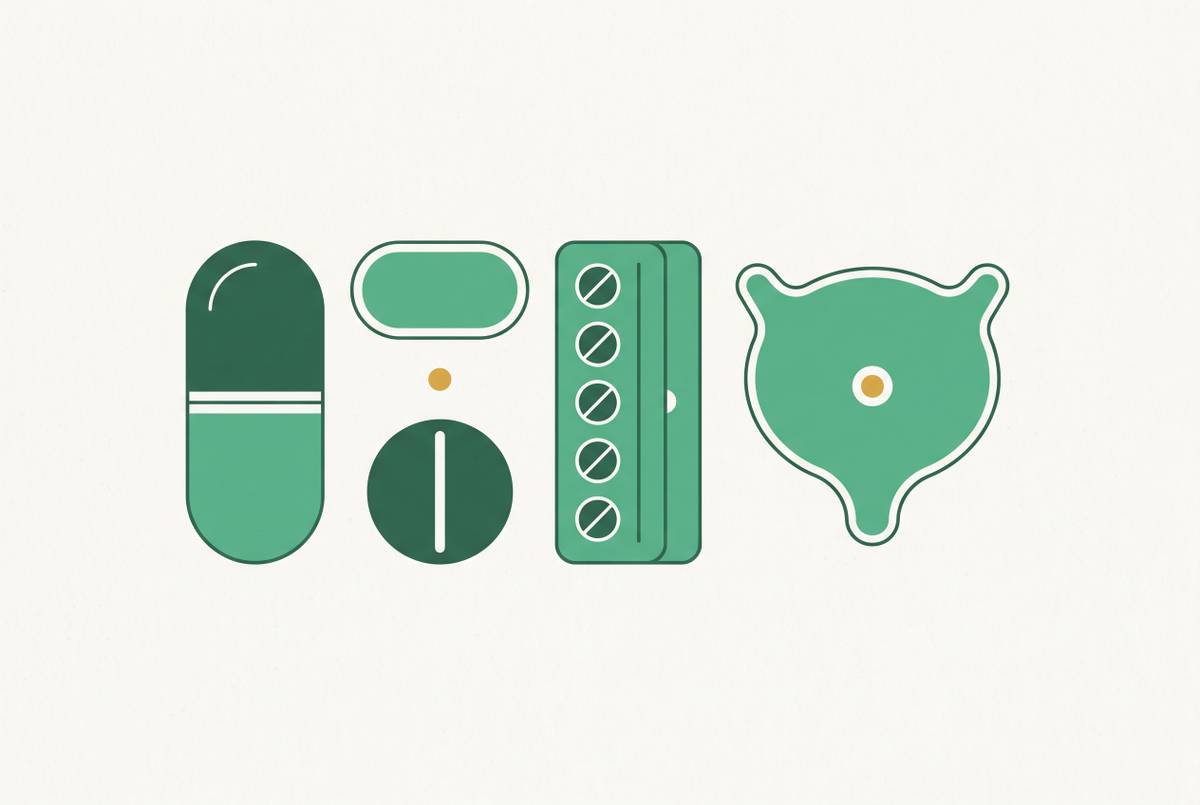 Cover illustration for “Antibiotics for UTI by Type and When Each Is Used”